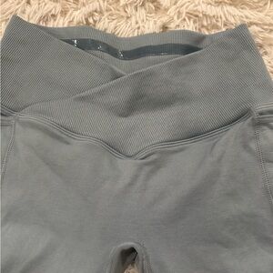 Teal High-Waisted Leggings